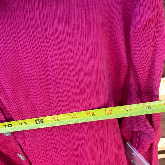 Como Vintage NWT XL Button Down Blouse - Picture 8 of 8